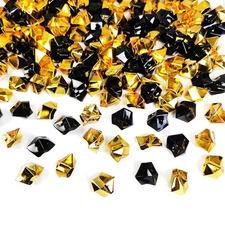 Fall Christmas Decoration Fake Ice Rocks Acrylic Nuggets Gems Stones for Wedd...