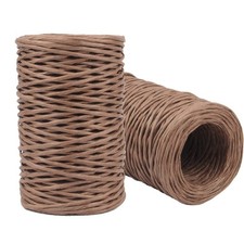 2 Rolls Floral Bind Wire, 2mm 14 Gauge 328 Feet Waterproof Paper Wrapped Vine...