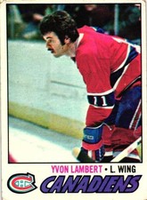 1977-78 Topps Hockey Card #151 Yvon Lambert