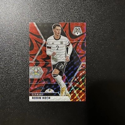 2021 Panini Mosaic UEFA Euro 2020 - Robin Koch #130 Reactive Red Mosaic Prizm