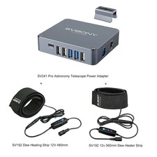 SVBONY SV241 Pro Astronomy Telescope Power Adapter+Dew Heater Strip 480, 560 12v