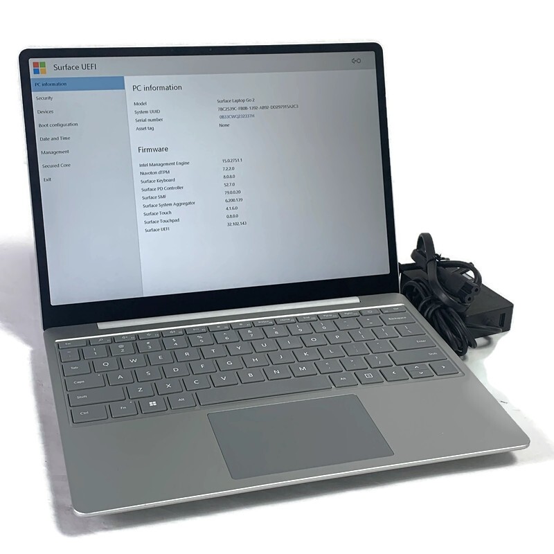 Microsoft Surface Laptop Go 2 12.4