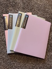 Art Portfolio 9x12 Display Book 40 Pockets 80 Pages Artwork Presentation