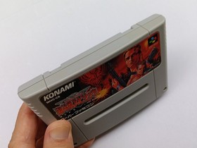 Contra Spirits Alien Wars Super Famicom SFC CLEANED & TESTED Works Konami
