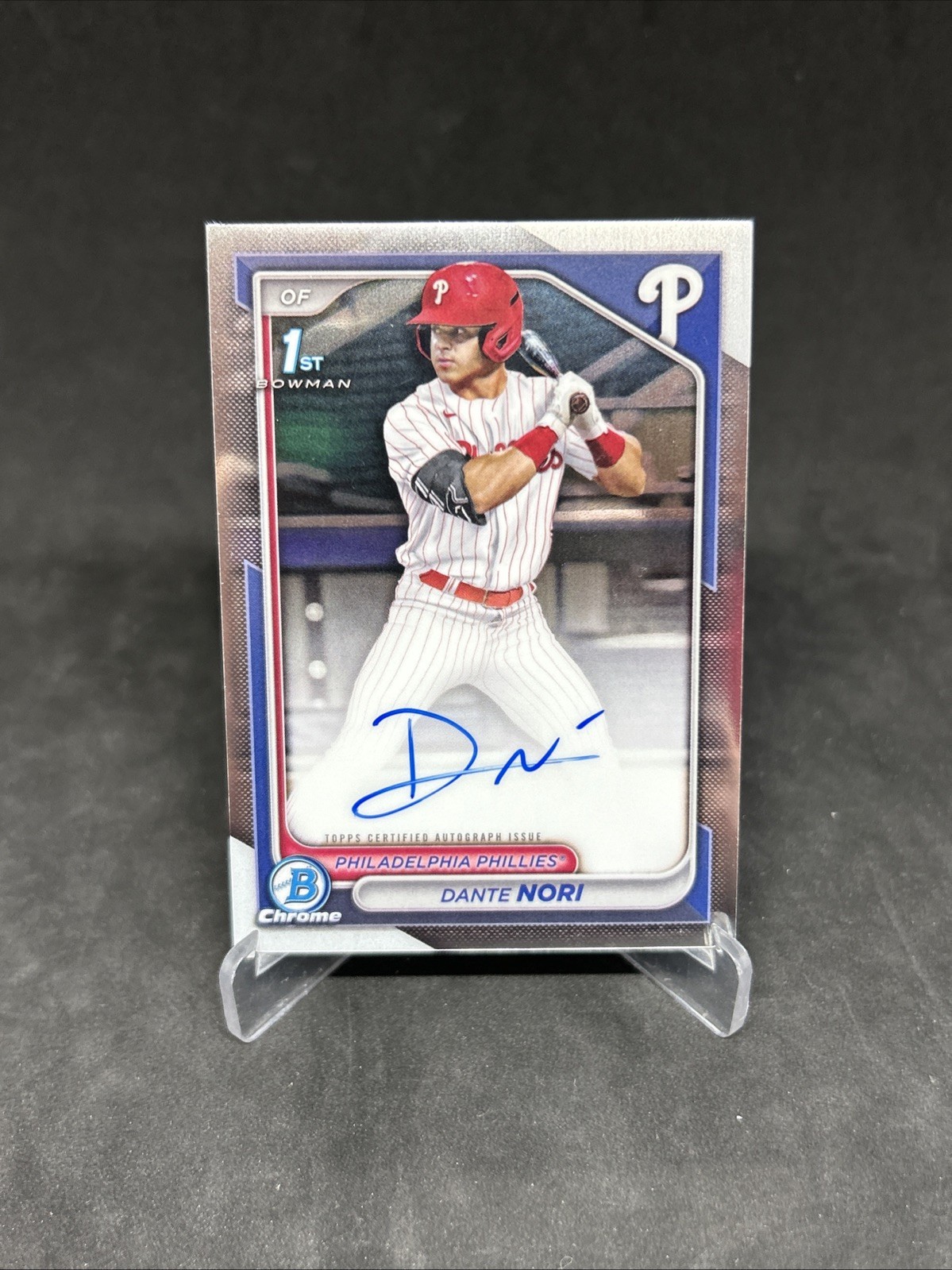 2024 Bowman Draft Dante Nori Chrome Auto 1st #CPA-DN Phillies