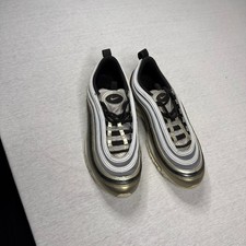 Nike Air Max 97 Women Silver Gold Metallic Running Shoes Size 5Y 6.5/7 womens
