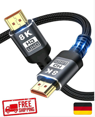 4K 8K HDMI PREMIUM Cable 2.1 Quality UHD HDR eARC PS5 XBOX Projector 1/2/3 Meter