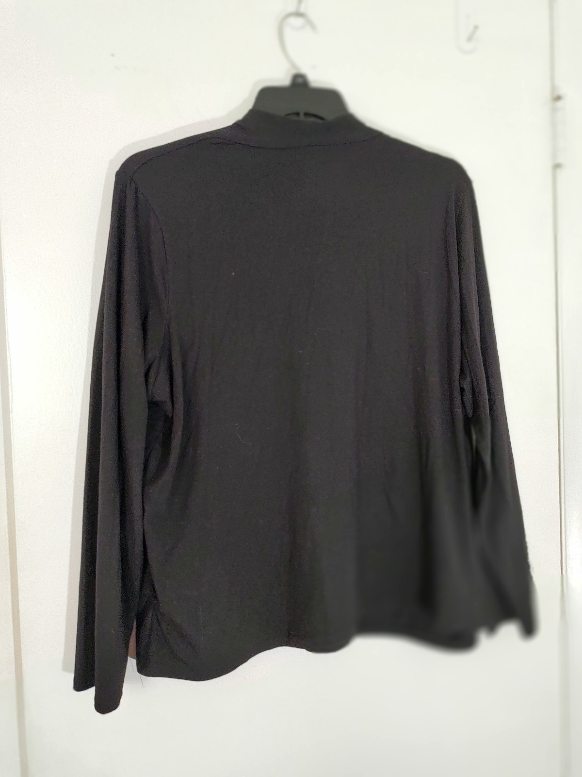 Talbots, Womans Plus, Size 3X, Basic Black V Neck… - image 2