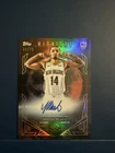 2025-26 Topps Midnight RC Midnight Sun Sigs Dusk AUTO SP #10/75 Micah Peavy (NO)