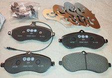Kit De 4 Plaquettes De Frein Avant Pour Fiat Scudo (220) Combi/box/plateau - Neuf, Référence 10089