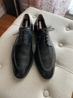 SANTONI Breden Black Moc Toe Derby Sz. 8 D - Made in Italy Super Prime — photo 3