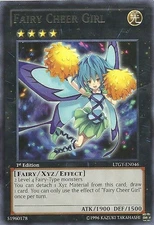 Fairy Cheer Girl - LTGY-EN046 - Rare - Unlimited Edition - Damaged
