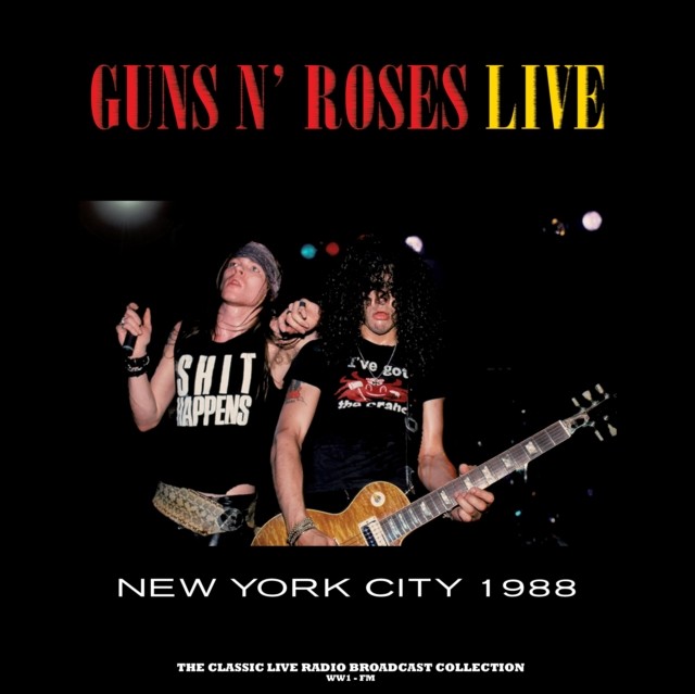 Guns N Roses - Live In New York City 1988 (Yellow Marble Vinyl) - Image 2