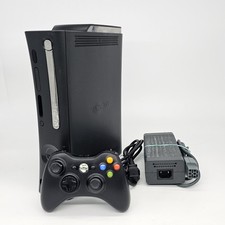 Microsoft Xbox 360 Elite Black 120GB Console Bundle With Cords And Controller