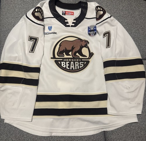 Hardy Haman Aktell AHL Hershey Bears 2024 Calder Cup Finals Game Worn Jersey 58