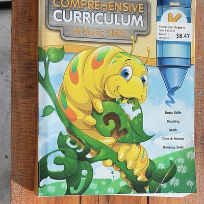 Carson-Dellosa Comprehensive Curriculum of Basic Skills Workbook Kindergarten