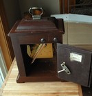 Seth Thomas Legacy IV Westminster Chime Mantle Clock, A400 Movement Works & Key — photo 3