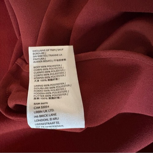 BHLDN Anthropologie Dylan One-Shoulder Satin Seitenschlitz Kleid formelles Kleid 16 - Bild 13 von 13