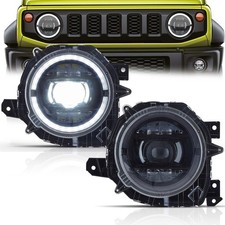 2vland Full Led Headlights For Suzuki Jimny 2019-2023 Wstart Up Animation Drl