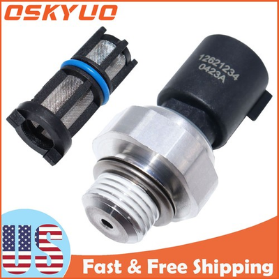 #ad 12585328 Engine Oil Pressure Sensor Sender Switch W Filter For Pontiac G8 2009 $15.89