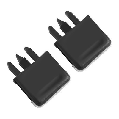 2X Front Center Side Air Vent Outlet Tab Clips, AC Vent Adjustment Buckle1110