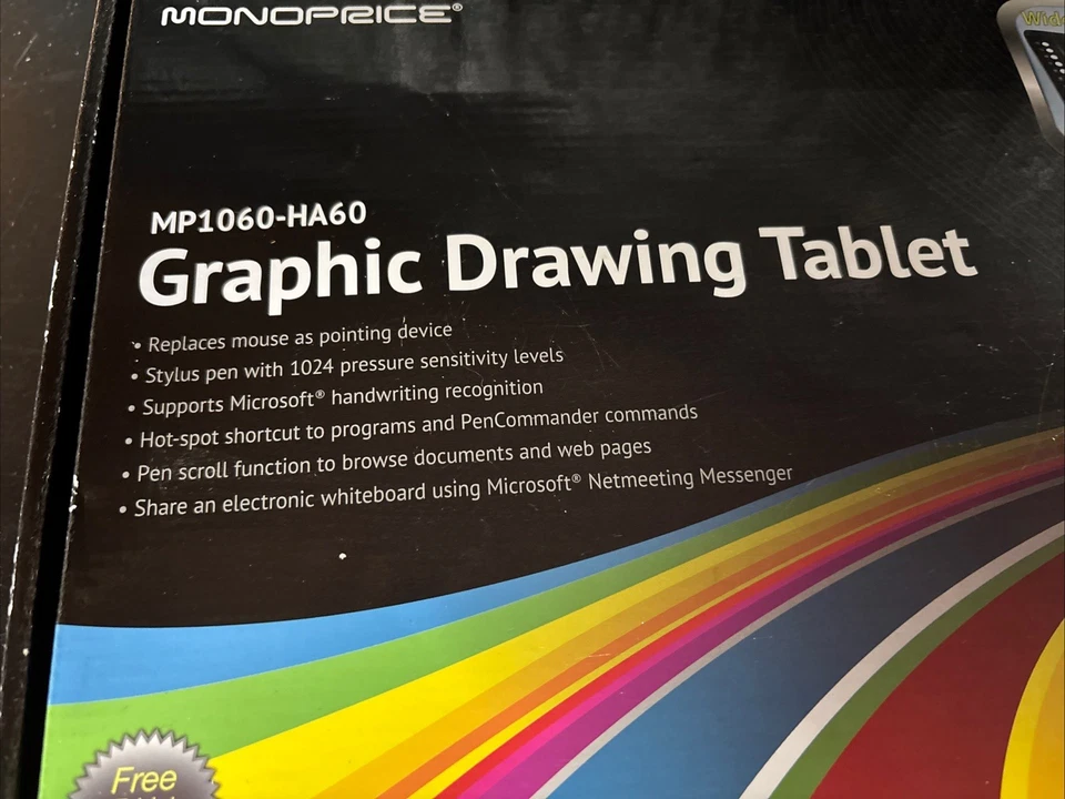 New Monoprice TWA60 Pen Tablet with Pen / Software / Manual (Brand New) - Image 2 of 4