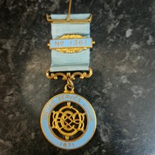 Masonic Centenary Jewel. United Service Lodge No. 1361. Worcestershire.