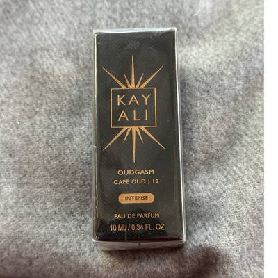 KAYALI Oudgasm Café Oud | 19 Intense Eau de Parfum Travel Spray 0.34 fl oz