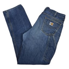 Carhartt FR Jeans Flame Resistant Denim Worn In Size 36x36