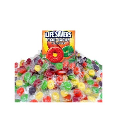 Hard Candy 5 Flavors - 2 lbs of Candy - Individually Wrapped - Cherry, Waterm...