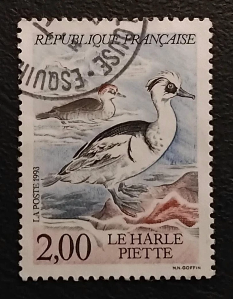 Poste de France timbre oblitéré année 1993. - Photo 1/1