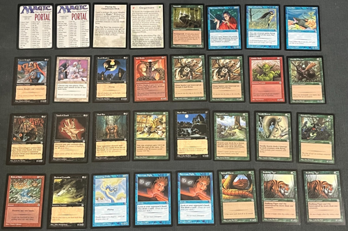 MTG Magic the Gathering 75 card lot Portal and Unglued Expansions w/ Portal box - Picture 8 of 13