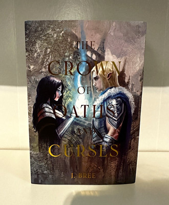 J. Bree The Crown of Oaths and Curses (Hardcover) Bookish Box Luxe Signed