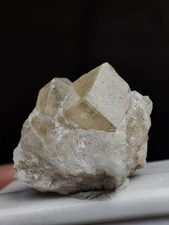 Rare Leuco Garnet Aka (color change) White Grossular Garnet, Crystal-Zagi,Mount.
