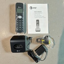 AT T TL88002BK Black Accessory Cordless Handset Expandable Phone No Box 