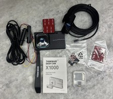 Thinkware Dash Cam 2CH Bundle X1000 Open Box QHD 1440P Car Camera