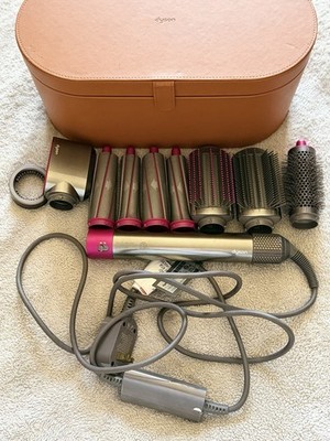 Dyson Airwrap Complete Multi Styler 1.2/1.6 in Gray Pink Attachments