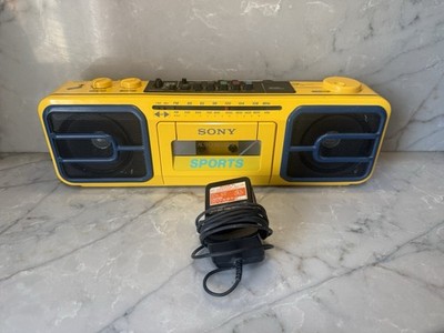 Sony CFS-950 Sports AM/FM Stereo Radio Cassette Boombox TESTED/WORKING