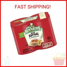 Chef Boyardee Beef Ravioli, 15 Oz, 4 Pack