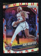 2025 Panini Prizm WNBA WNBA Logo Prizm Kiki Iriafen #72 Rookie RC 17zx