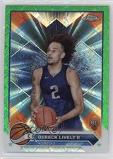 2023-24 Topps Chrome Green Topps Refractor Dereck Lively II #92 1j59
