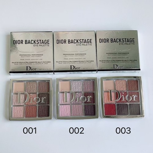 Dior Backstage Eye Palette 9 color eyeshadow palette 001# 002# 003