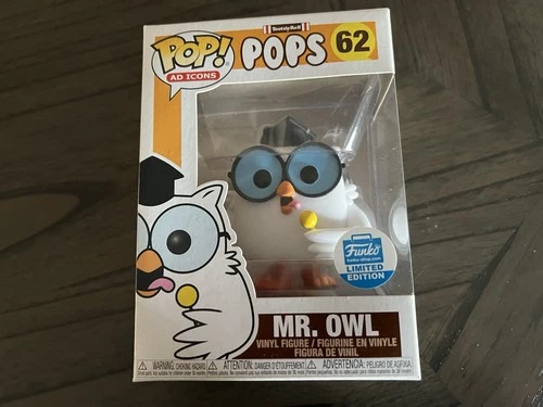 Funko Pop! Vinyl: Ad Icons - Mr. Owl - GameStop (Exclusive) #62 & Protector