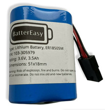 Visonic Siren Battery MCS-740 SR-740 PG2 PowerMax Bell Box 2XER18505M 103-304742