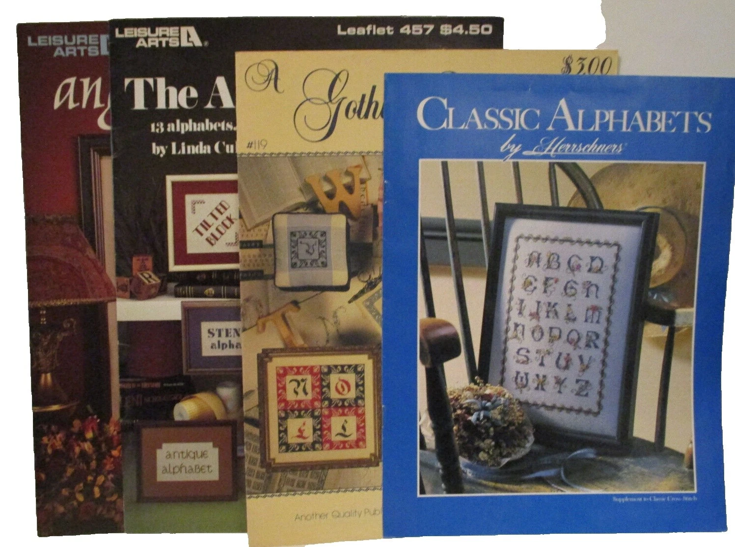 Рекламные буклеты с вышивкой крестом Leisure Arts