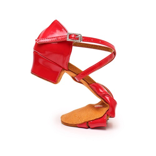 Girls Children Ballroom Latin Dance Shoes Kids Tango Salsa Shoes Indoor Dance - Picture 9 of 22