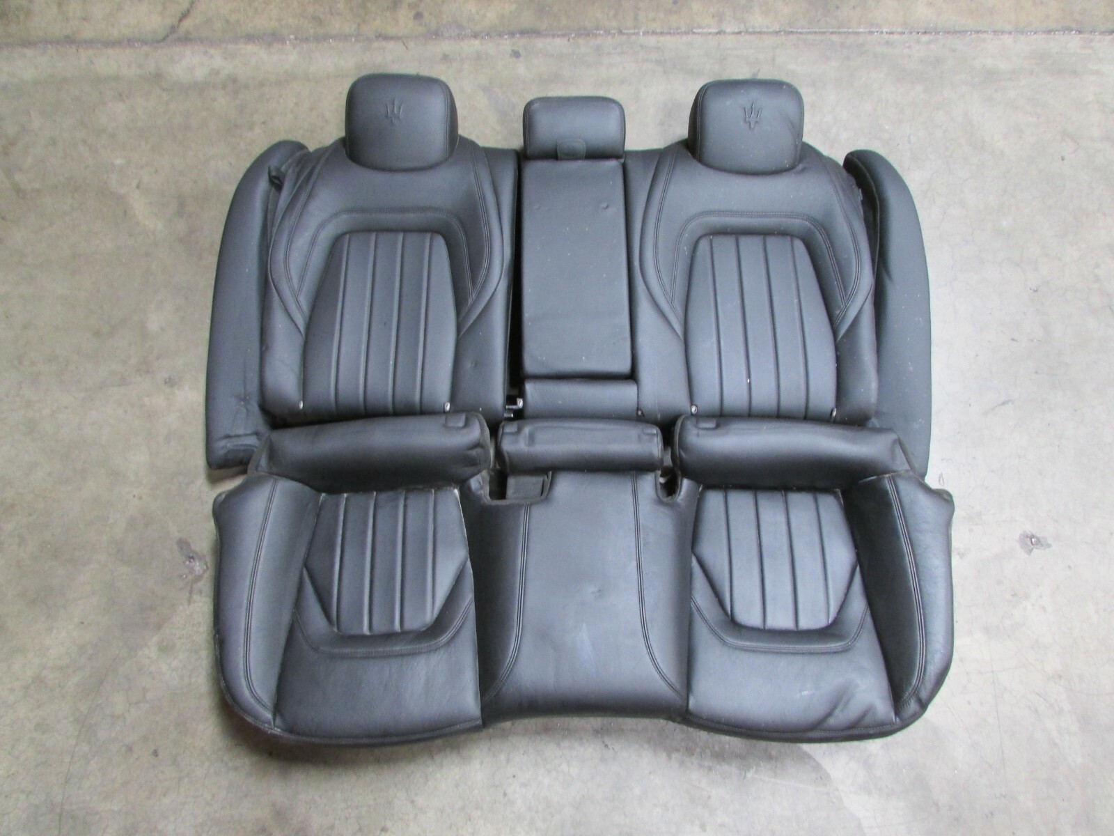Maserati Quattroporte, Rear Seats Black Complete, Used