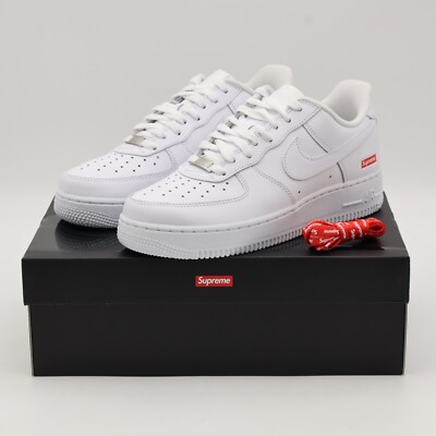 CU9225-100 Supreme Nike Air Force 1 Low White (Men's) | eBay CU9225-100 Supreme Nike Air Force 1 Low White (Men's) | eBay