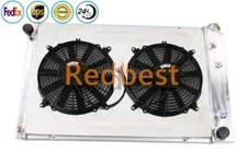 4Row Radiator+Shroud+Fan For 1973-1987 Chevy C/K Pickup C10 C20 C30 K10 K20