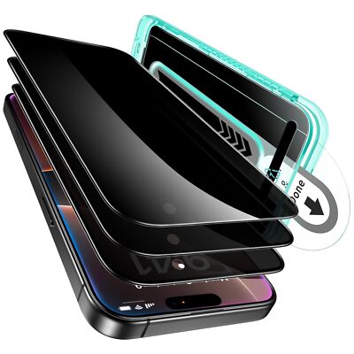 Ailun 3Pack Privacy Screen Protector For IPhone 15 Plus [6